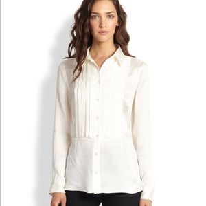 NWT Equipment tuxedo blouse